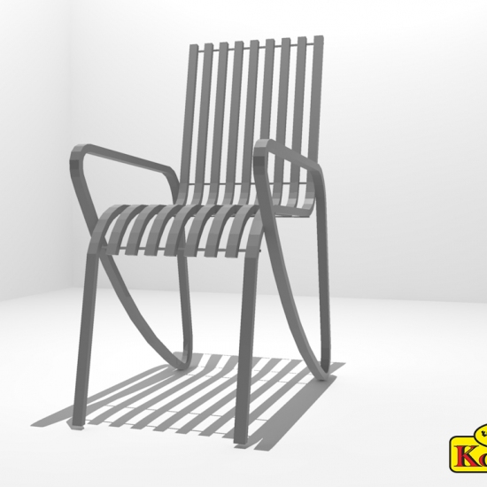 krzesło metalowe do ogrodu